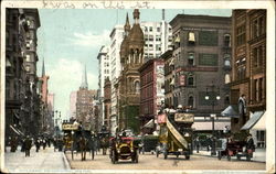 Fifth Avenue And 42Nd Street Postcard