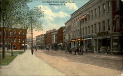 Margaret Street Looking North Postcard