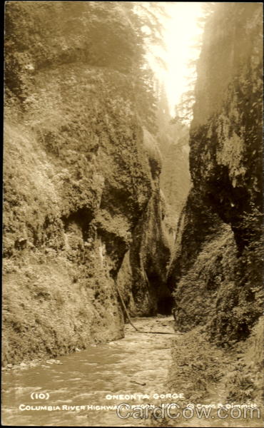 Oneonta Gorge, Columbia River Highway Scenic Oregon
