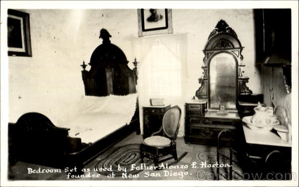 Bedroom Set As Used By Father Alonzo E. Horton Religious