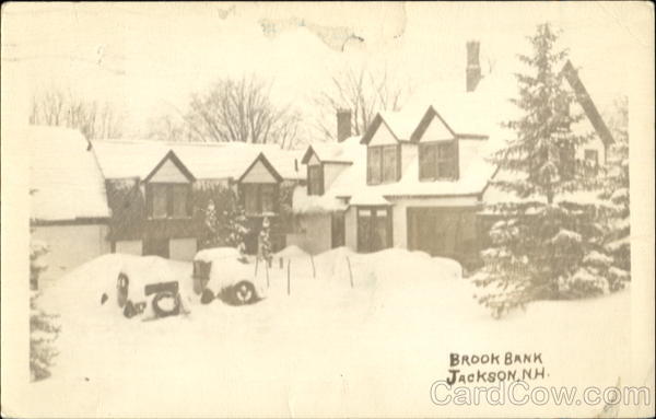 Brook Bank Jackson New Hampshire