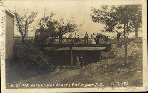 The Bridge At The Lake House Burlingham New York