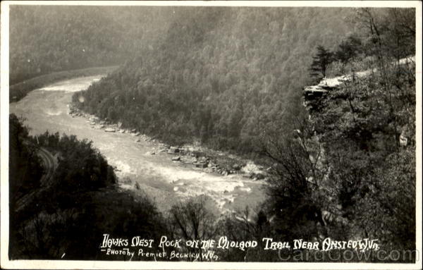 Hawks Nest Rock On The Midland Trail Ansted West Virginia