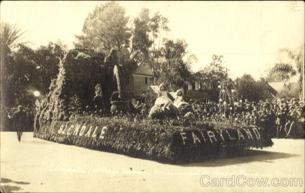 Float Tournement of Roses Pasadena California