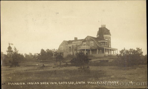 Mansion Indian Neck Inn, Cape Cod South Wellfleet Massachusetts
