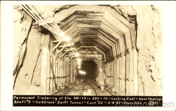 Permanent Timbering Trains, Railroad