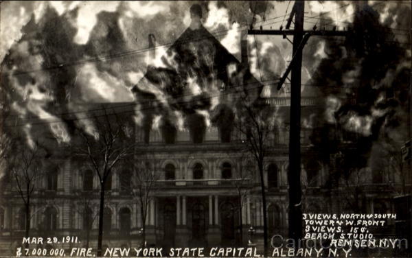 1911 New York State Capitol Fire Albany