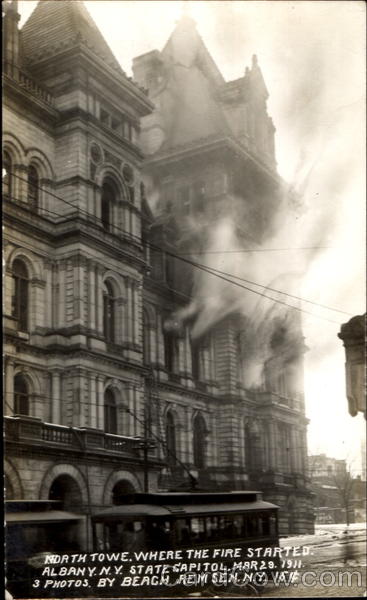1911 North Towe Fire Albany New York