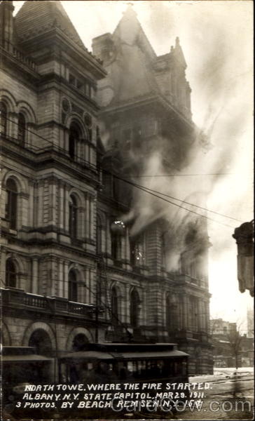 1911 North Tower Fire Albany New York