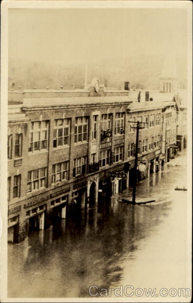 Flood Nov. 4 1927 Waterbury Vermont
