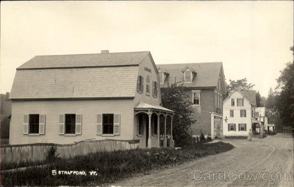 Library, Businesses Strafford Vermont
