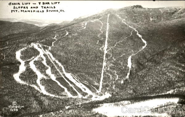 Chair Lift – T Bar Lift Mt. Mansfield Vermont