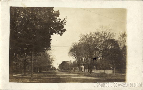 Street Scene Sackets Harbor New York