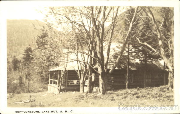 Lonesome Lake Hut A. M. C New Hampshire