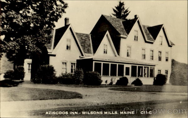 Aziscoos Inn Wilsons Mills Maine