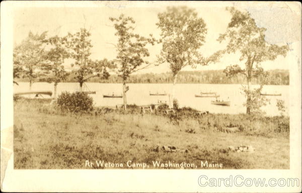 At Wetona Camp Washington Maine