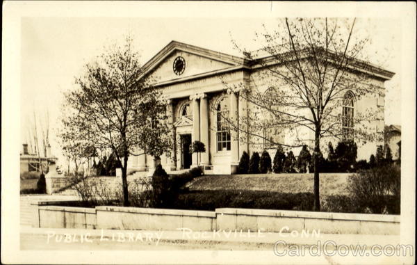Public Library Rockville Connecticut