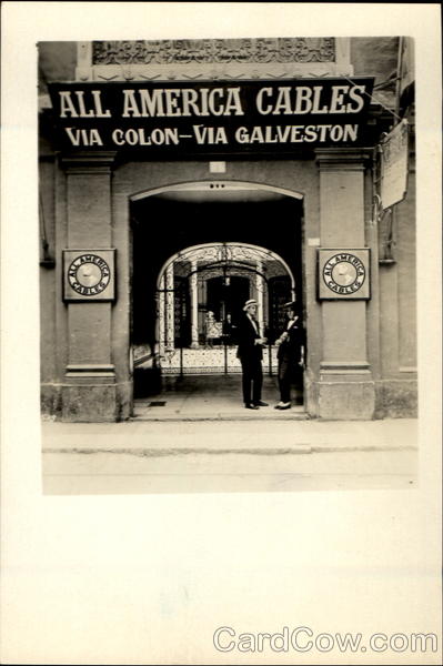 Office Of The All America Cable Co. Lima Peru