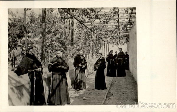 In The Gardens Of The San Franciscan Monastery Lima Peru