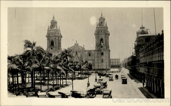 The Plaza De Armas Lima Peru