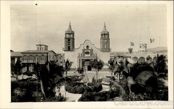 The Plaza And Cathedral Payta Peru