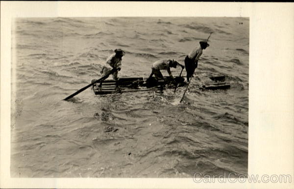 A Fishing Raft Payta Peru