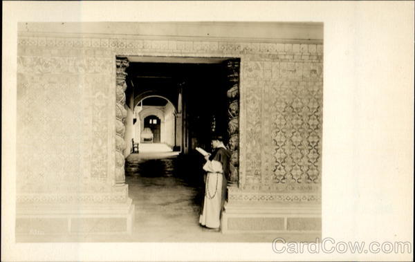 In The Cloisters Of The Domincan Church Lima Peru