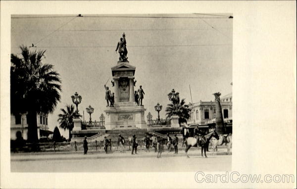 The Arturo Prat Monument Valparaiso Chile
