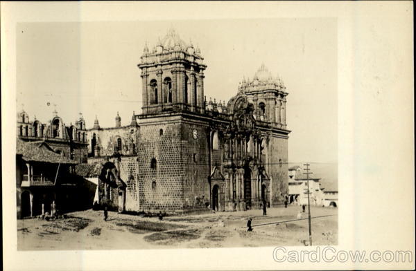 The Cathedral Cuzco Peru