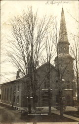 Church Meridian, NY Postcard Postcard