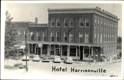 Hotel Harrisonville Postcard