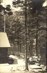 Appalachian Mt. Club Echo Lake Camp Mount Desert Island, ME Postcard Postcard