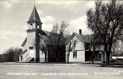 Presbyterian Church And Parsonage Postcard