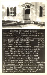 Unitarian Church Dighton, MA Postcard Postcard