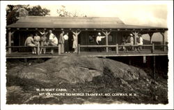 Summit Cabin Mt. Cranmore Postcard