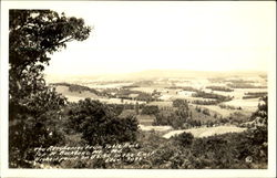 The Aheghenies From Table Rock Postcard