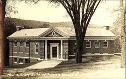 New Library Building Proctor, VT Postcard Postcard