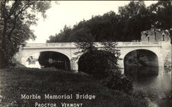 Marble Memorial Bridge Postcard