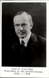 Calvin Coolidge Postcard