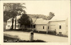 The Coolidge Home Postcard