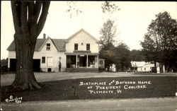 Birthplace And Boyhood Home Of President Coolidge Plymouth, VT Postcard Postcard