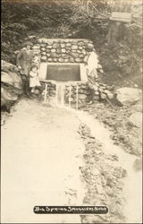 Big Spring Smugglers Notch Postcard