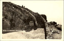 Steps At Summit, Whiteface Mountain Postcard