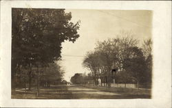 Street Scene Sackets Harbor, NY Postcard Postcard