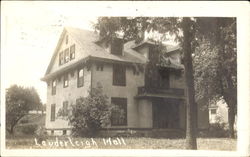 Lauderleigh Hall Oberlin, OH Postcard Postcard