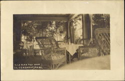 Blue Bird Tea Room Postcard