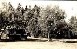 Scenes Of Red Apple Cabins Postcard