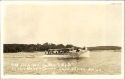 Of For A Sail In The Lucy B Cape Rosier, ME Boats, Ships Postcard Postcard