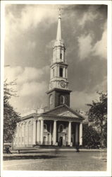 Center Church New Haven, CT Postcard Postcard