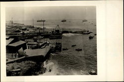 The Waterfront Of The City Mollendo, Peru Postcard Postcard